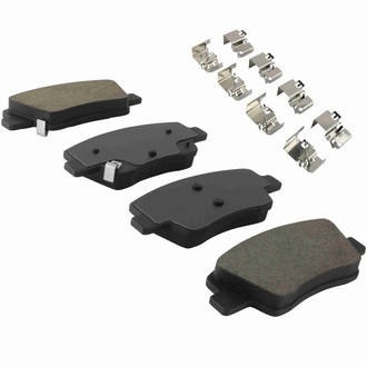 Quality-Built® - Black Series New Ceramic Rear Disc Brake Pads