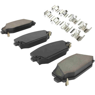 Quality-Built® - Black Series New Ceramic Rear Disc Brake Pads