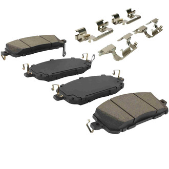 Quality-Built® - Black Series New Ceramic Front Disc Brake Pads