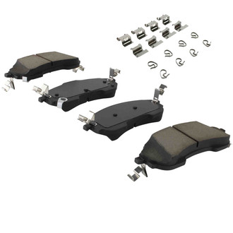 Quality-Built® - Black Series New Ceramic Rear Disc Brake Pads