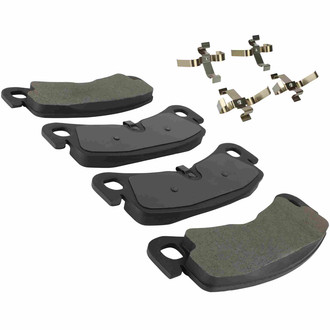 Quality-Built® - Black Series New Semi-Metallic Front Disc Brake Pads
