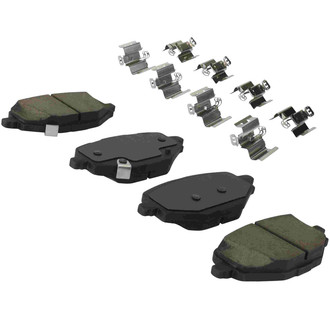 Quality-Built® - Black Series New Ceramic Rear Disc Brake Pads
