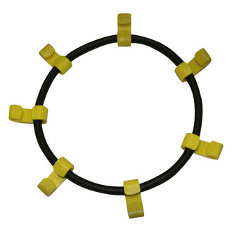 Quality Chain® - Replacement Rubber 7 Clip Lightning Cable Chain Adjusters