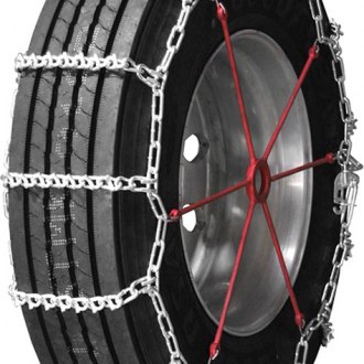 Quality Chain 2247QC Cam 7mm Link Tire Chains Snow Traction Commercial Truck 