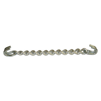 Quality Chain® - 11 Link 10 mm Mud Service Chain Replacement Cross Chain Assembly with Heavy Hooks