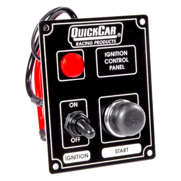 QuickCar Racing® - Lighted Ignition Control Panel W/O Lights