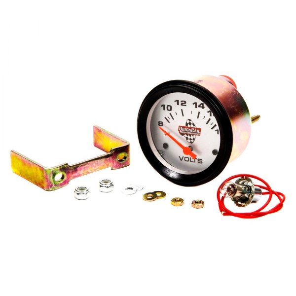 QuickCar Racing® - Standard 2-5/8" Voltmeter Gauge, 8-18 V