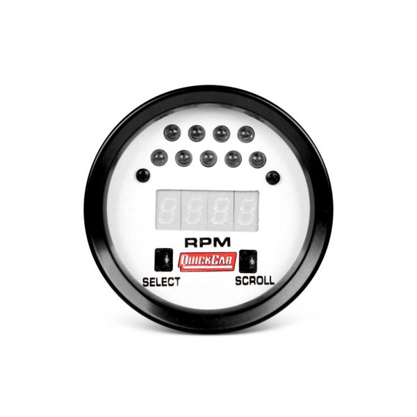 QuickCar Racing® - Extreme 2-5/8" LED Digital Tachometer Gauge