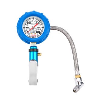 QuickCar Racing® - 0 to 60 psi Glow In The Dark Dial Tire Inflator