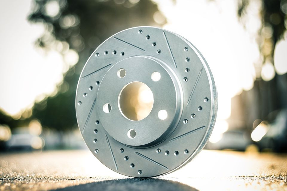 Drilled and Slotted Brake Disc