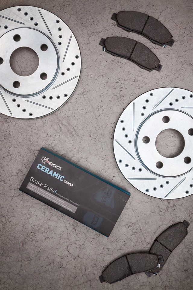 Brake Rotors and Ceramic Pads
