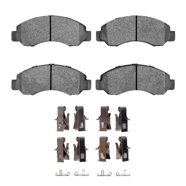 R1 Concepts® - Super Heavy Duty Semi-Metallic Front Brake Pads