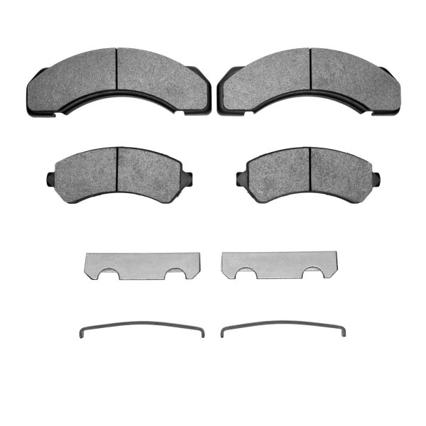 R1 Concepts® - Super Heavy Duty Semi-Metallic Front Brake Pads