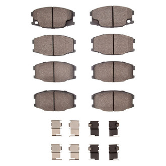 R1 Concepts® - Super Heavy Duty Semi-Metallic Rear Brake Pads
