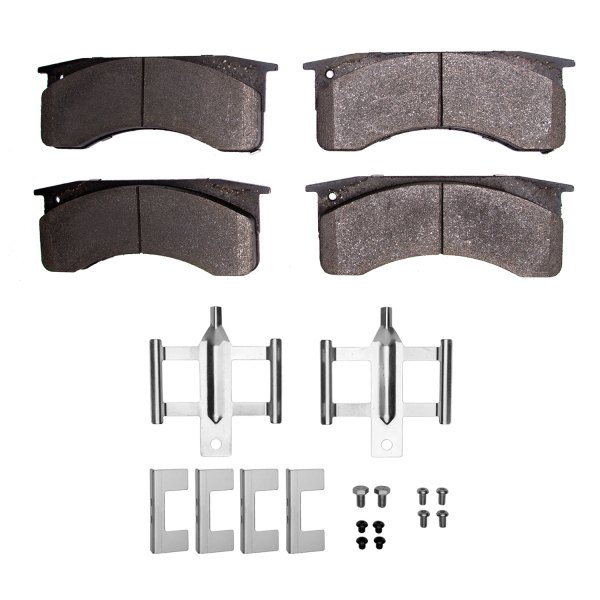 R1 Concepts® - Super Heavy Duty Semi-Metallic Rear Brake Pads