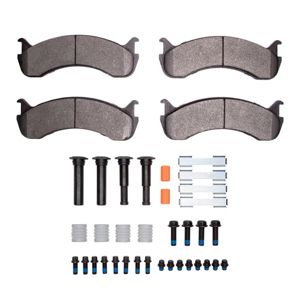 R1 Concepts® - Super Heavy Duty Semi-Metallic Rear Brake Pads