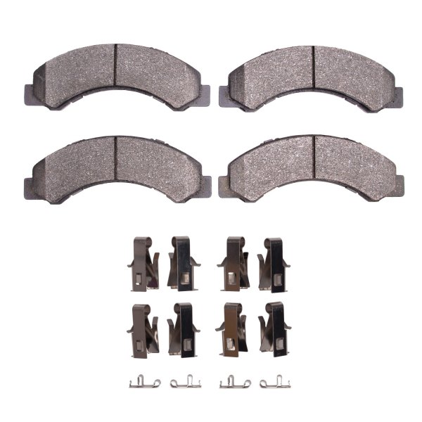 R1 Concepts® - Super Heavy Duty Semi-Metallic Front Brake Pads