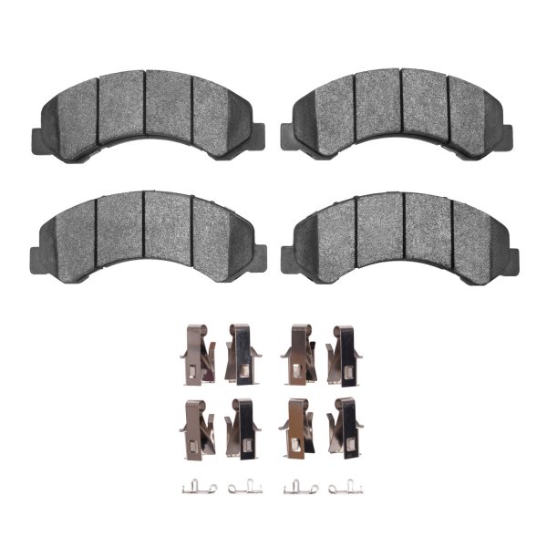 R1 Concepts® - Super Heavy Duty Semi-Metallic Front Brake Pads