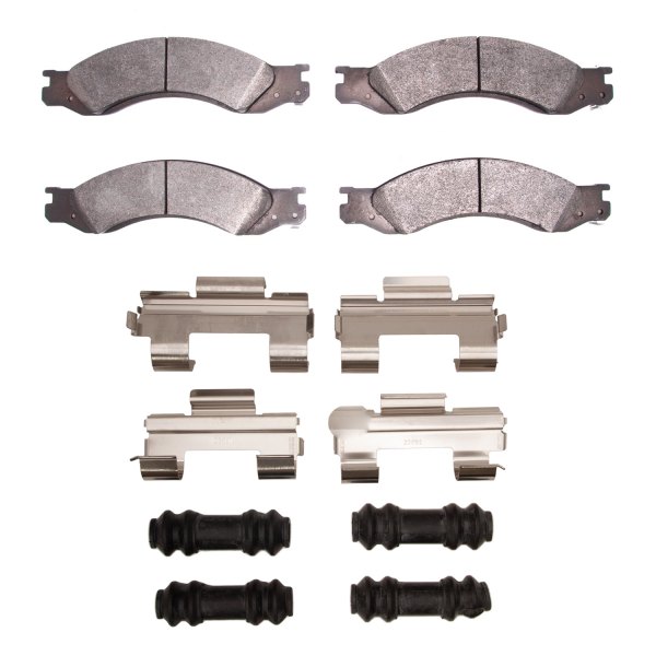 R1 Concepts® - Super Heavy Duty Semi-Metallic Rear Brake Pads