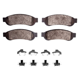 R1 Concepts® - Super Heavy Duty Semi-Metallic Rear Brake Pads