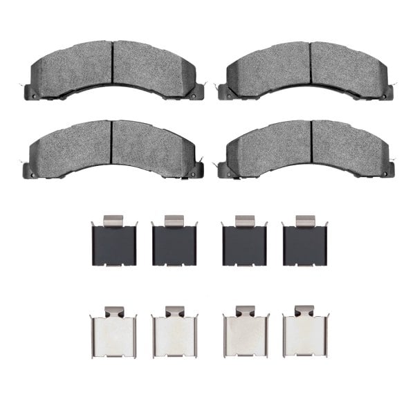 R1 Concepts® - Super Heavy Duty Semi-Metallic Front Brake Pads