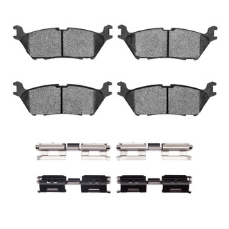 R1 Concepts® - Super Heavy Duty Semi-Metallic Rear Brake Pads