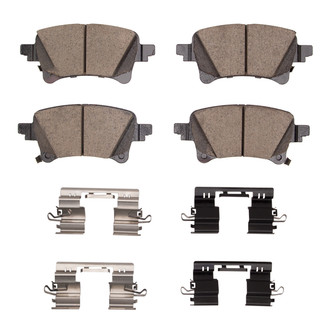 R1 Concepts® - Ceramic Rear Brake Pads