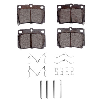 R1 Concepts® - Semi-Metallic Semi-Metallic Rear Brake Pads