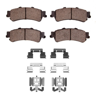 R1 Concepts® - Semi-Metallic Semi-Metallic Rear Brake Pads