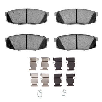 R1 Concepts® 2311-1304-01 - Semi-Metallic Semi-Metallic Rear Brake Pads