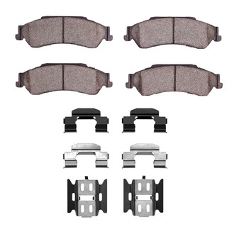 R1 Concepts® - Performance Off-Road/Tow High Friction Formulation Rear Brake Pads