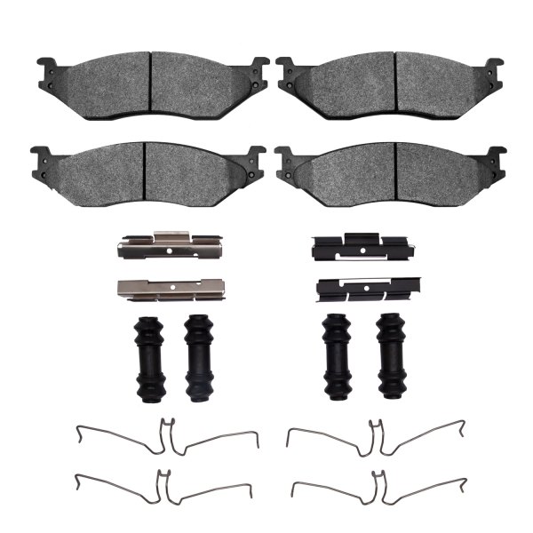 R1 Concepts® - Performance Off-Road/Tow High Friction Formulation Front Brake Pads