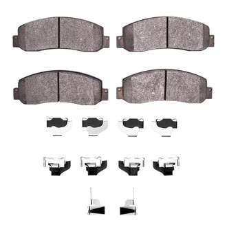 R1 Concepts® - Performance Off-Road/Tow High Friction Formulation Front Brake Pads