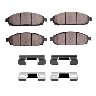 R1 Concepts® - Performance Off-Road/Tow High Friction Formulation Front Brake Pads