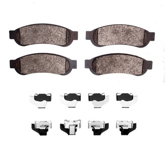 R1 Concepts® - Performance Off-Road/Tow High Friction Formulation Rear Brake Pads