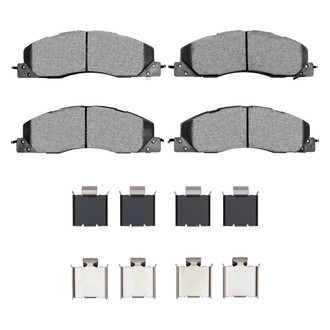 R1 Concepts® - Performance Off-Road/Tow High Friction Formulation Front Brake Pads