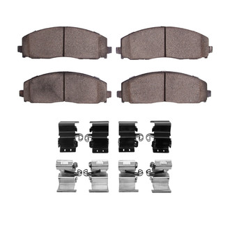 R1 Concepts® - Performance Off-Road/Tow High Friction Formulation Front Brake Pads