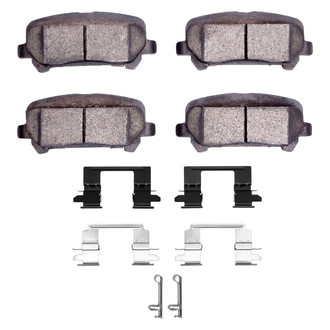 R1 Concepts® - Performance Off-Road/Tow High Friction Formulation Rear Brake Pads