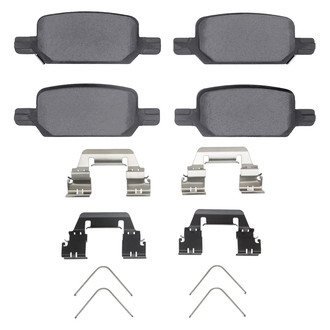R1 Concepts® - Performance Off-Road/Tow High Friction Formulation Rear Brake Pads