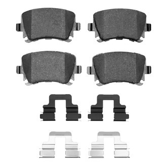 R1 Concepts® - Euro Ceramic Ceramic Rear Brake Pads