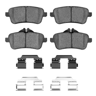 R1 Concepts® - Euro Ceramic Ceramic Rear Brake Pads