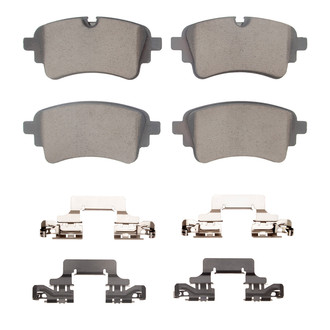 R1 Concepts® - Euro Ceramic Ceramic Rear Brake Pads