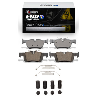 R1 Concepts® - Euro Ceramic Ceramic Rear Brake Pads