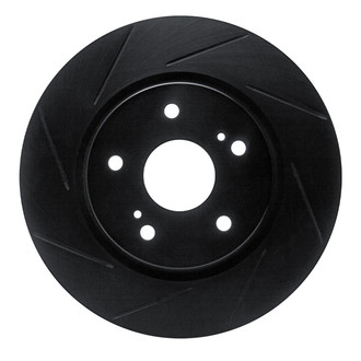 R1 Concepts® - eLINE Black Series™ Slotted 1-Piece Brake Rotor