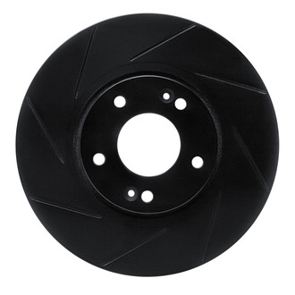 R1 Concepts® - eLINE Black Series™ Slotted 1-Piece Front Brake Rotor