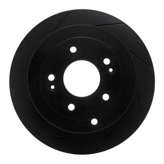 R1 Concepts® - eLINE Black Series™ Slotted 1-Piece Rear Brake Rotor