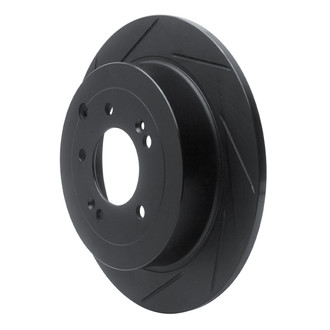 R1 Concepts® - eLINE Black Series™ Slotted 1-Piece Rear Brake Rotor