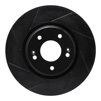 R1 Concepts® - eLINE Black Series™ Slotted 1-Piece Brake Rotor