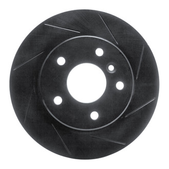R1 Concepts® - eLINE Black Series™ Slotted 1-Piece Front Brake Rotor
