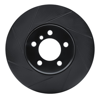 R1 Concepts® - eLINE Black Series™ Slotted 1-Piece Front Brake Rotor